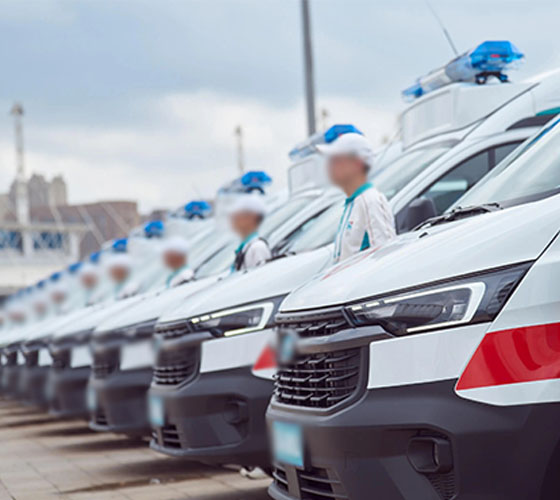 根河市服务车队展示